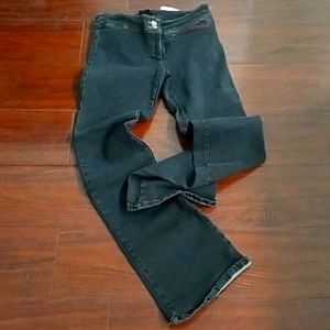 Women wide leg Parallel jeans